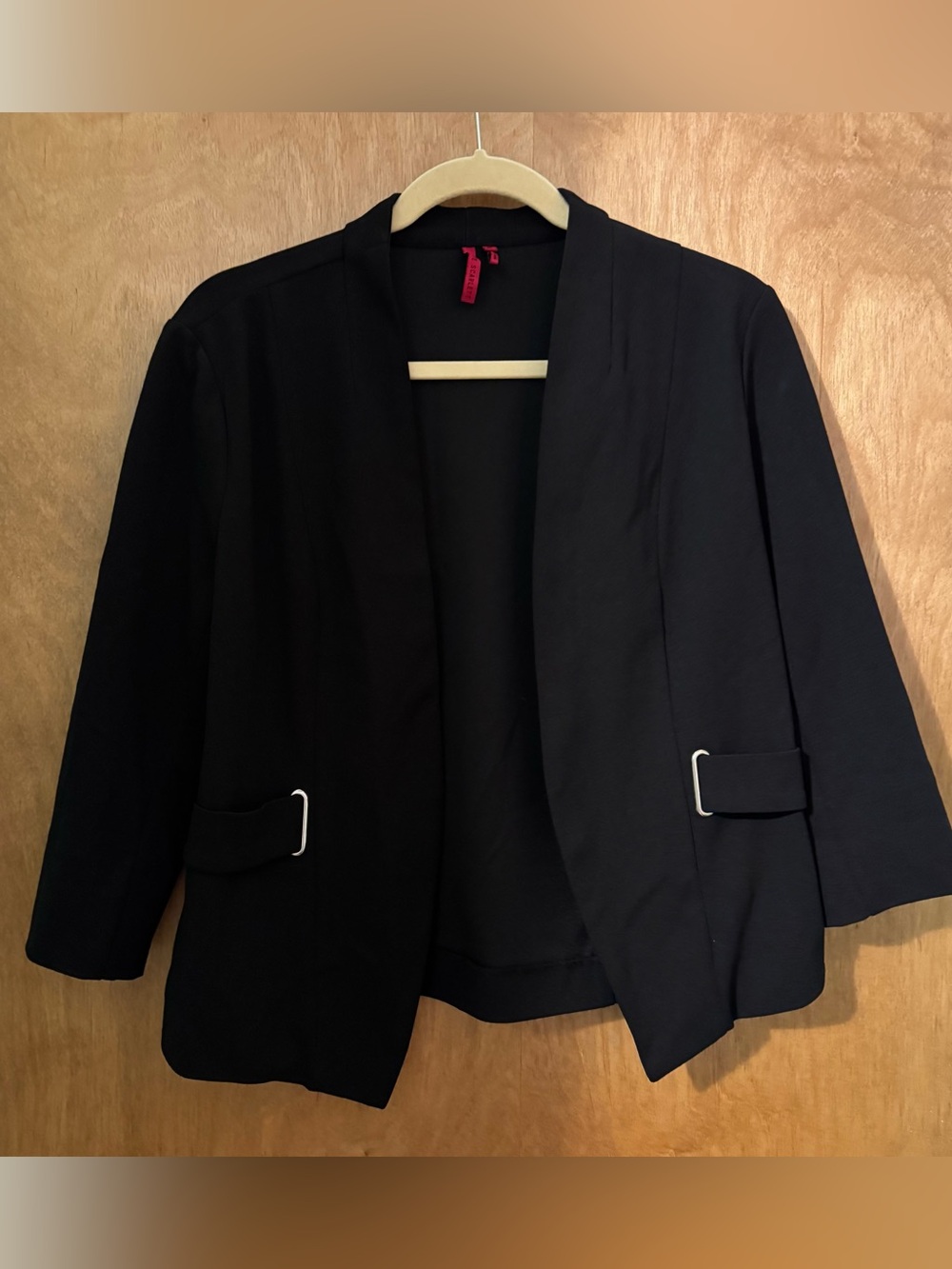Medium Woman’s Black Blazer Love Scarlett